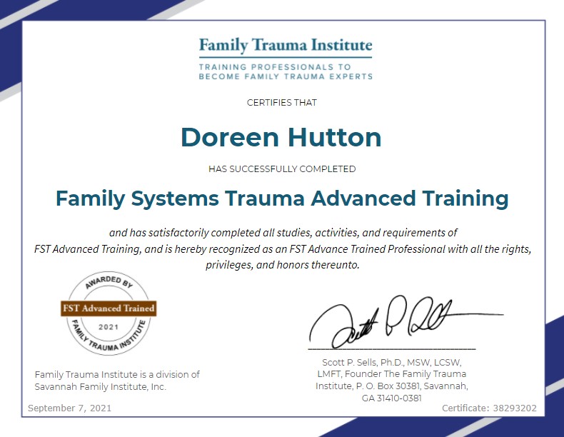 family training certificate